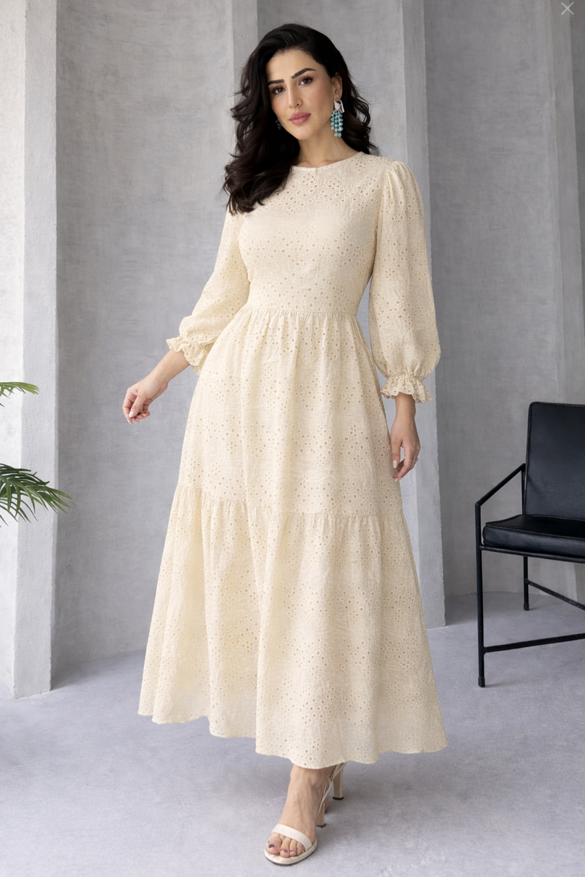 Scallop Dress