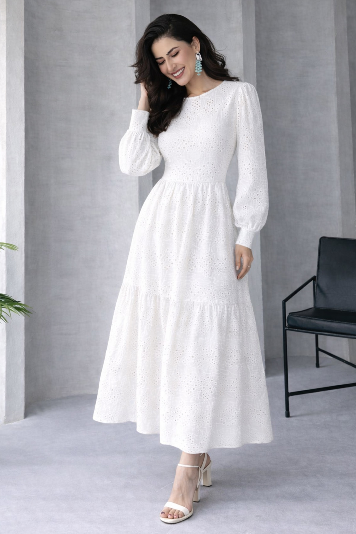 Scallop Dress