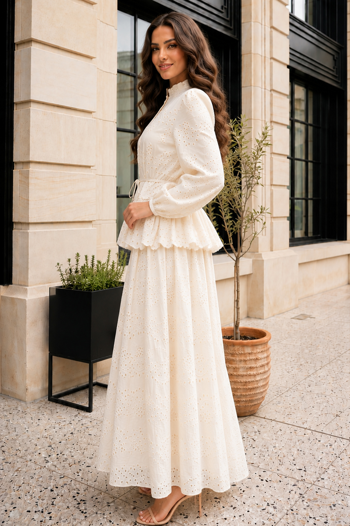 Lace Skirt Set-detail