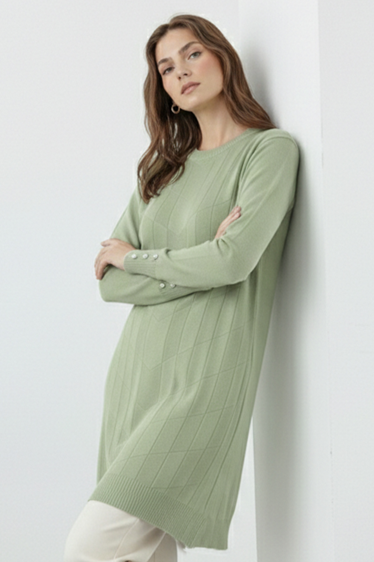 Desenli Tunik-detail