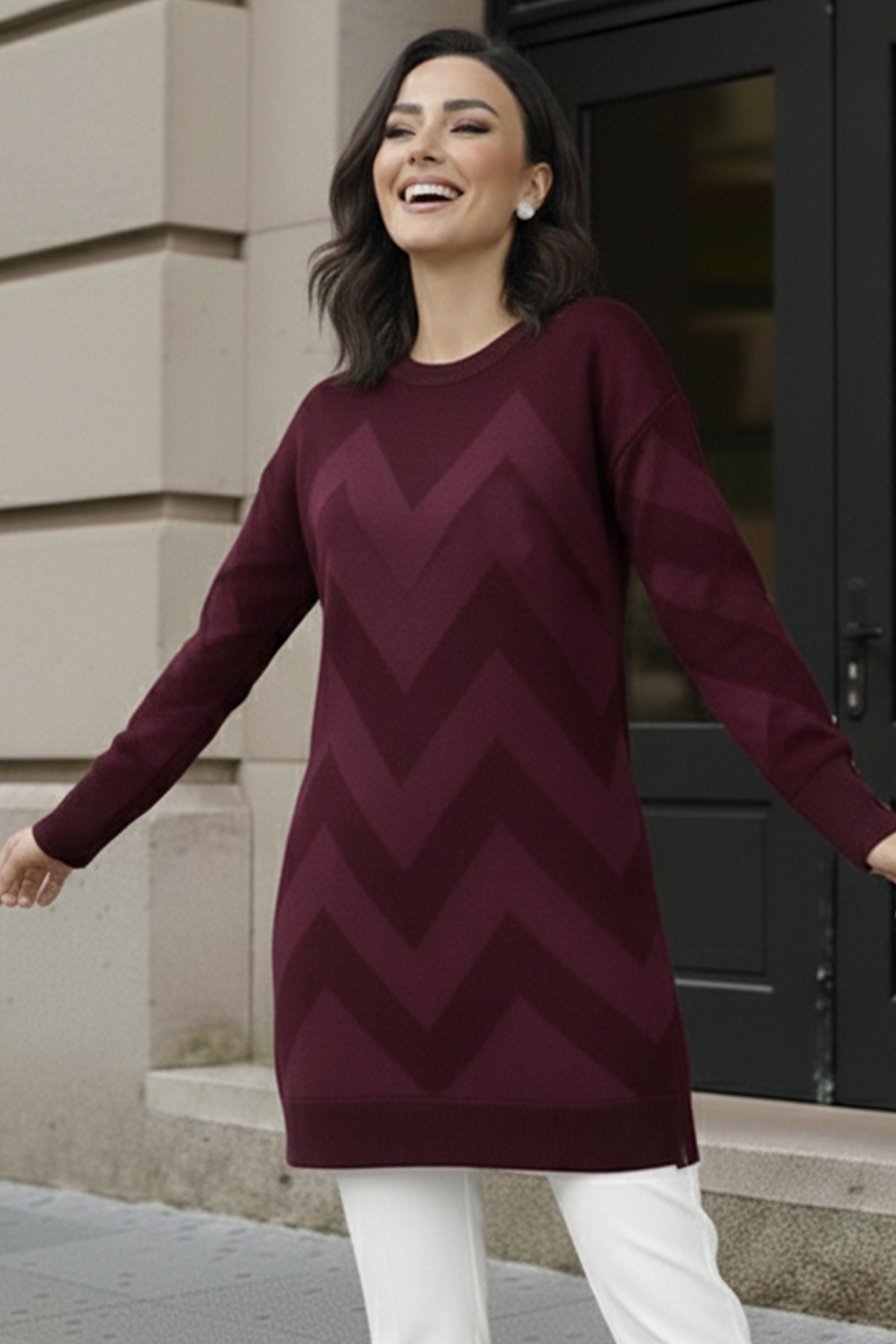 Desenli Tunik-detail