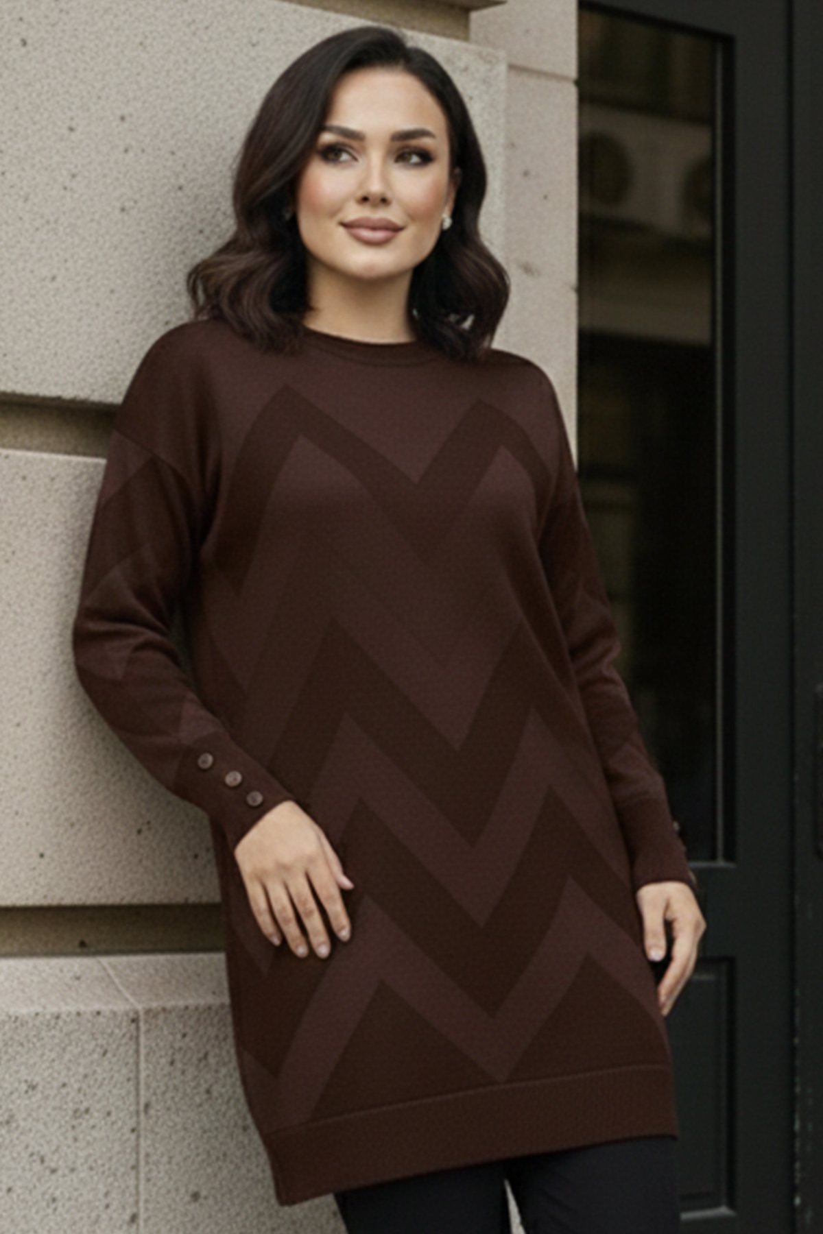 Desenli Tunik-detail