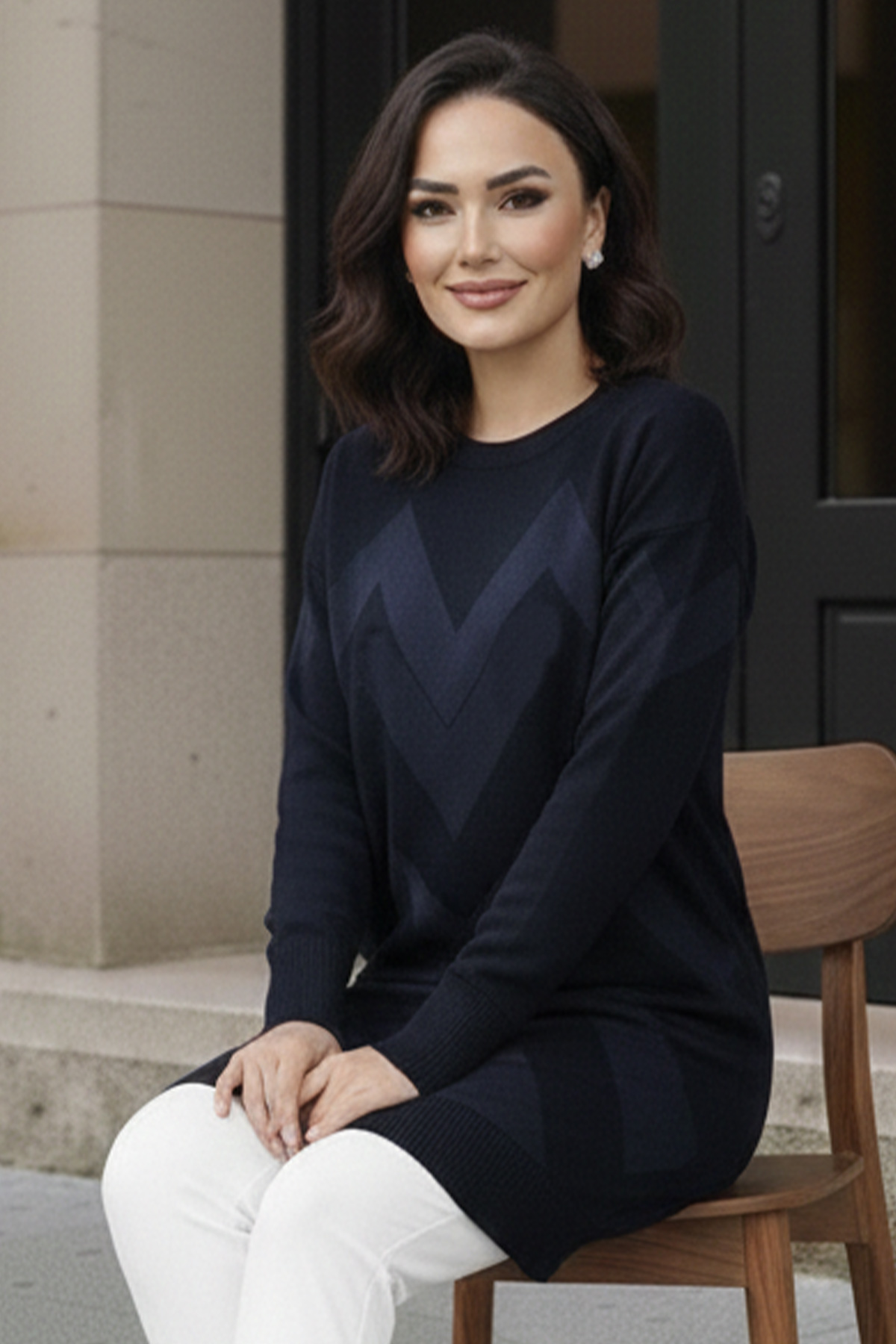 Desenli Tunik-detail