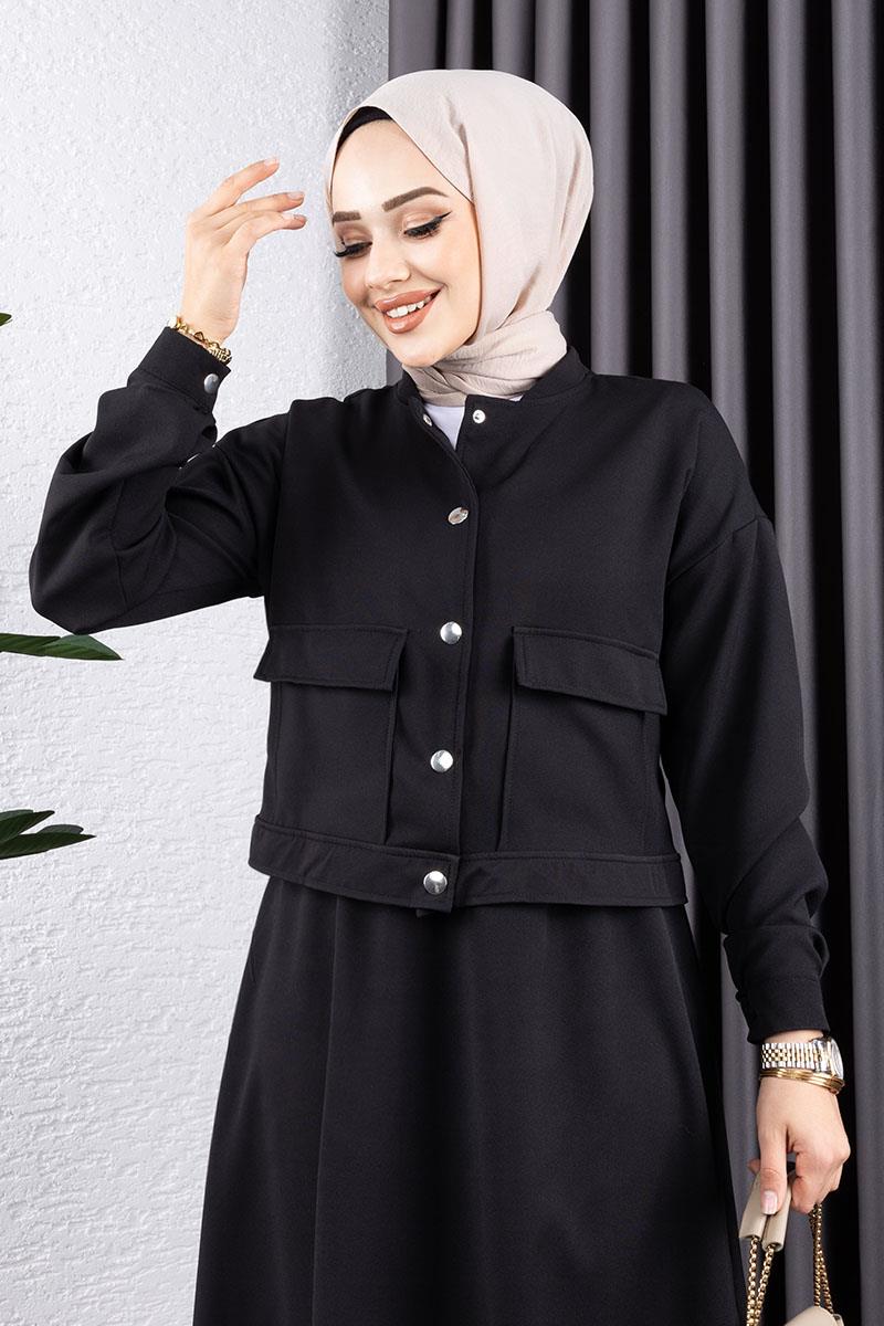 Skirt Suit With Pocket-detail