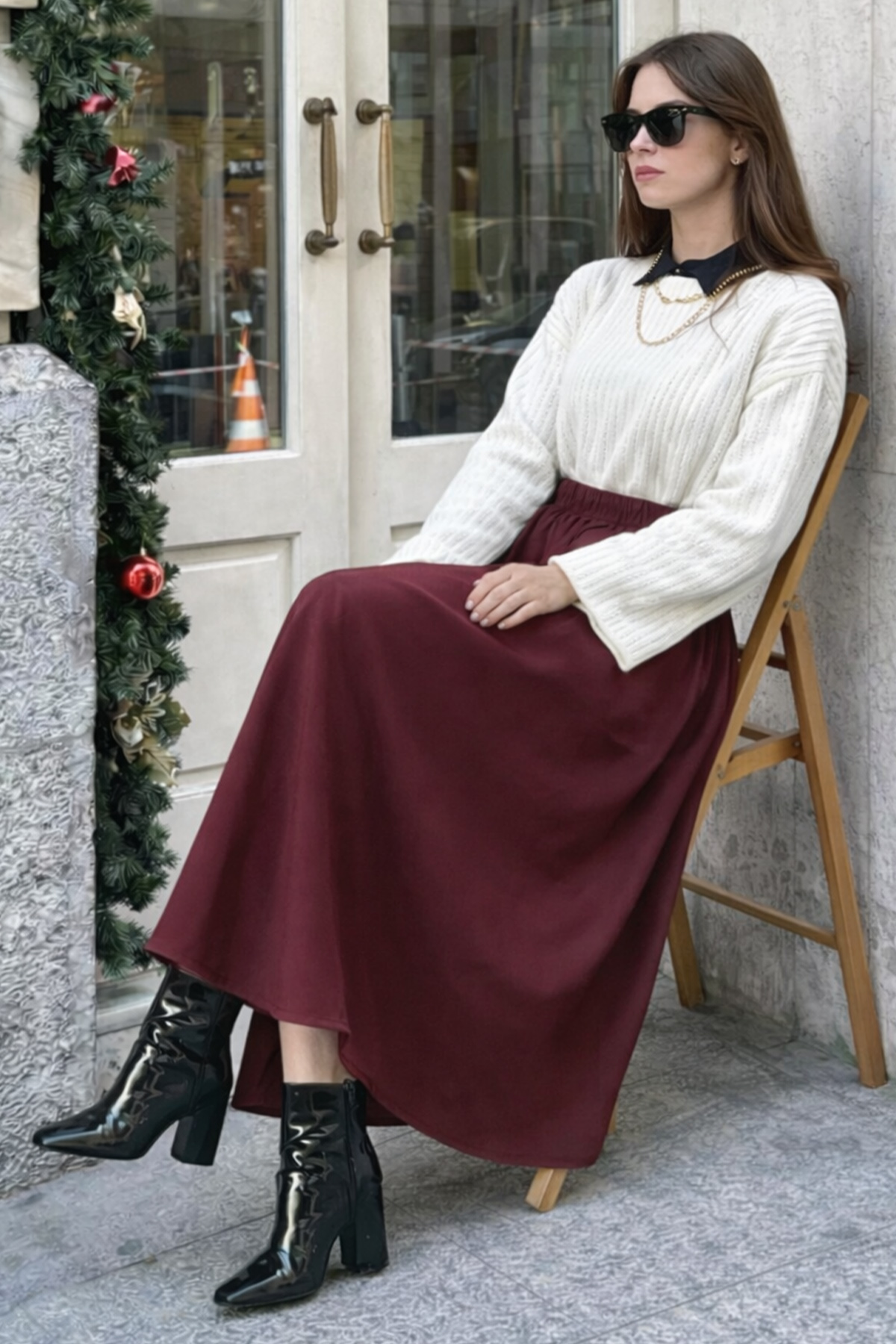 Modal Skirt-detail