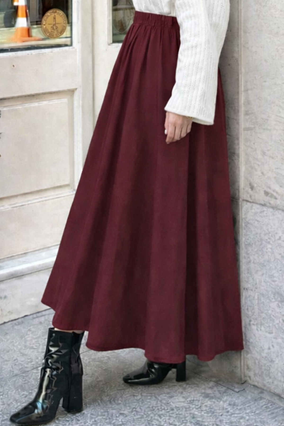 Modal Skirt-detail