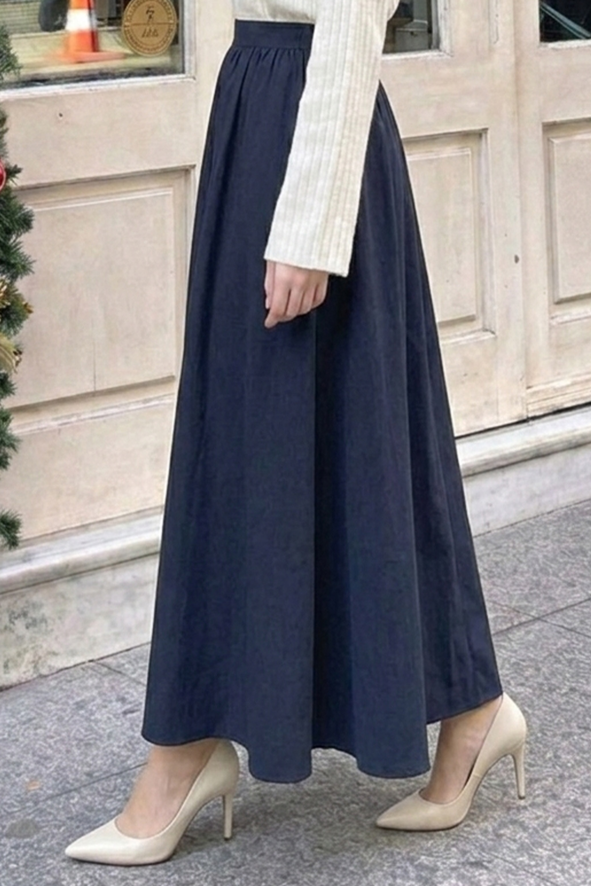 Modal Skirt-detail