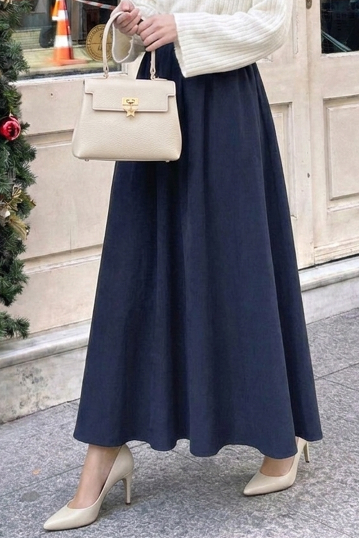 Modal Skirt-detail