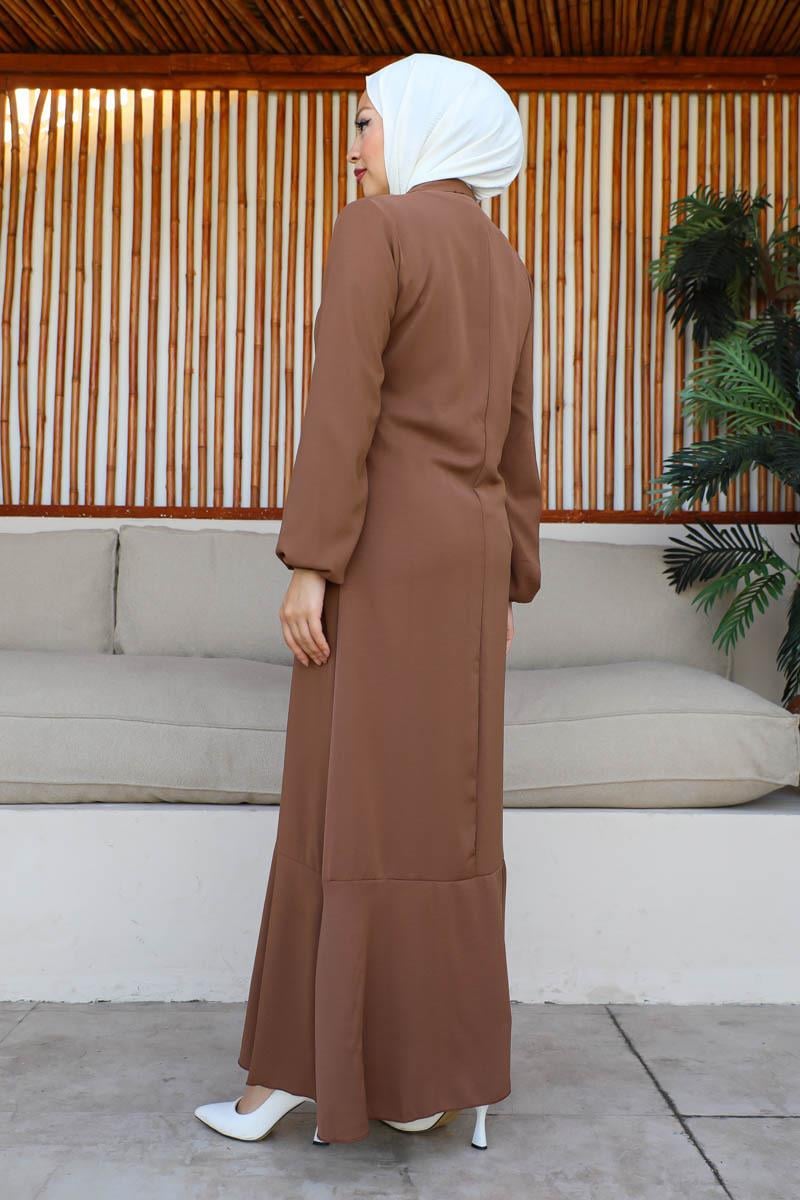 A-line Dress With Ribbon Detail-detail