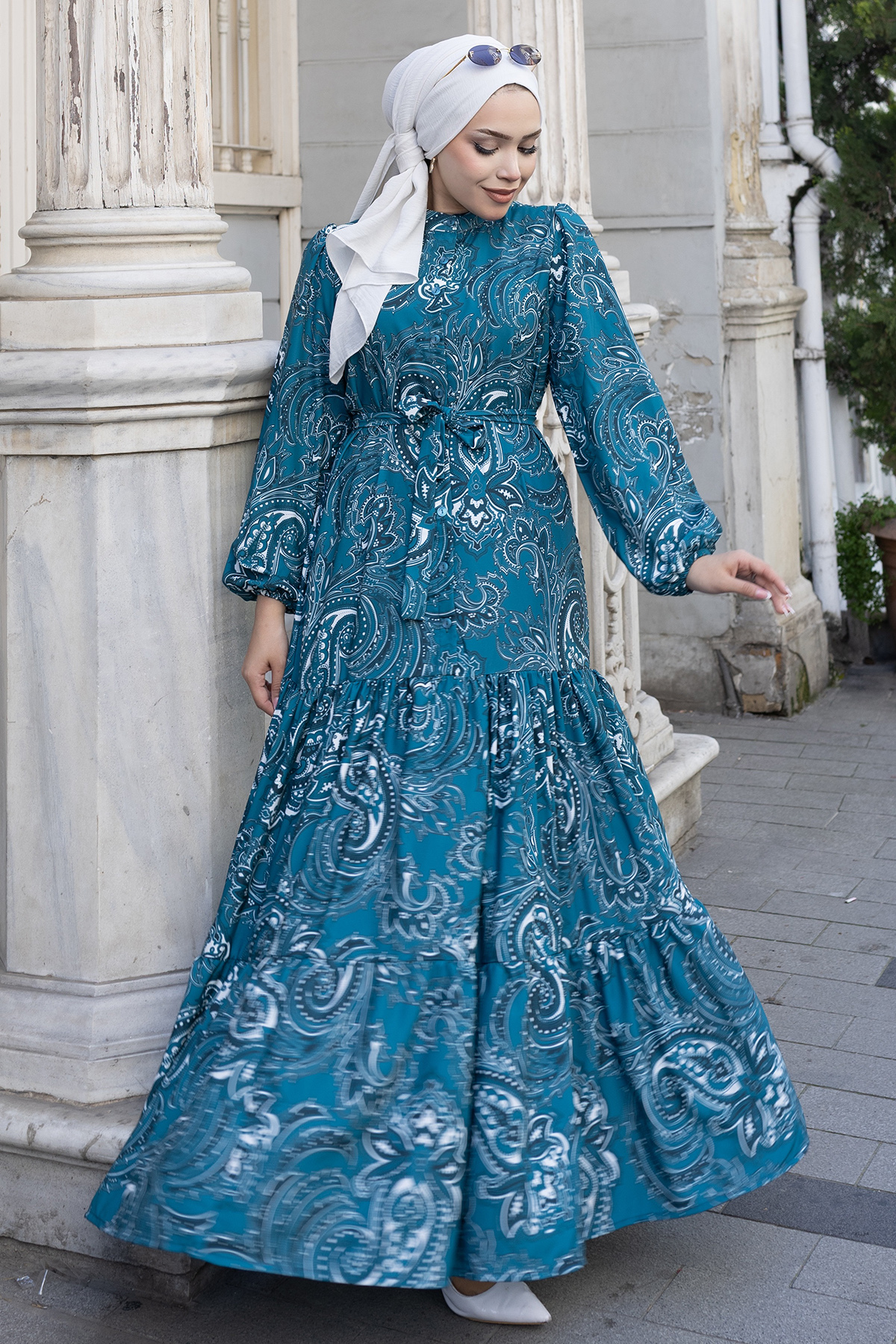 Patterned Hijab Jessica Dress