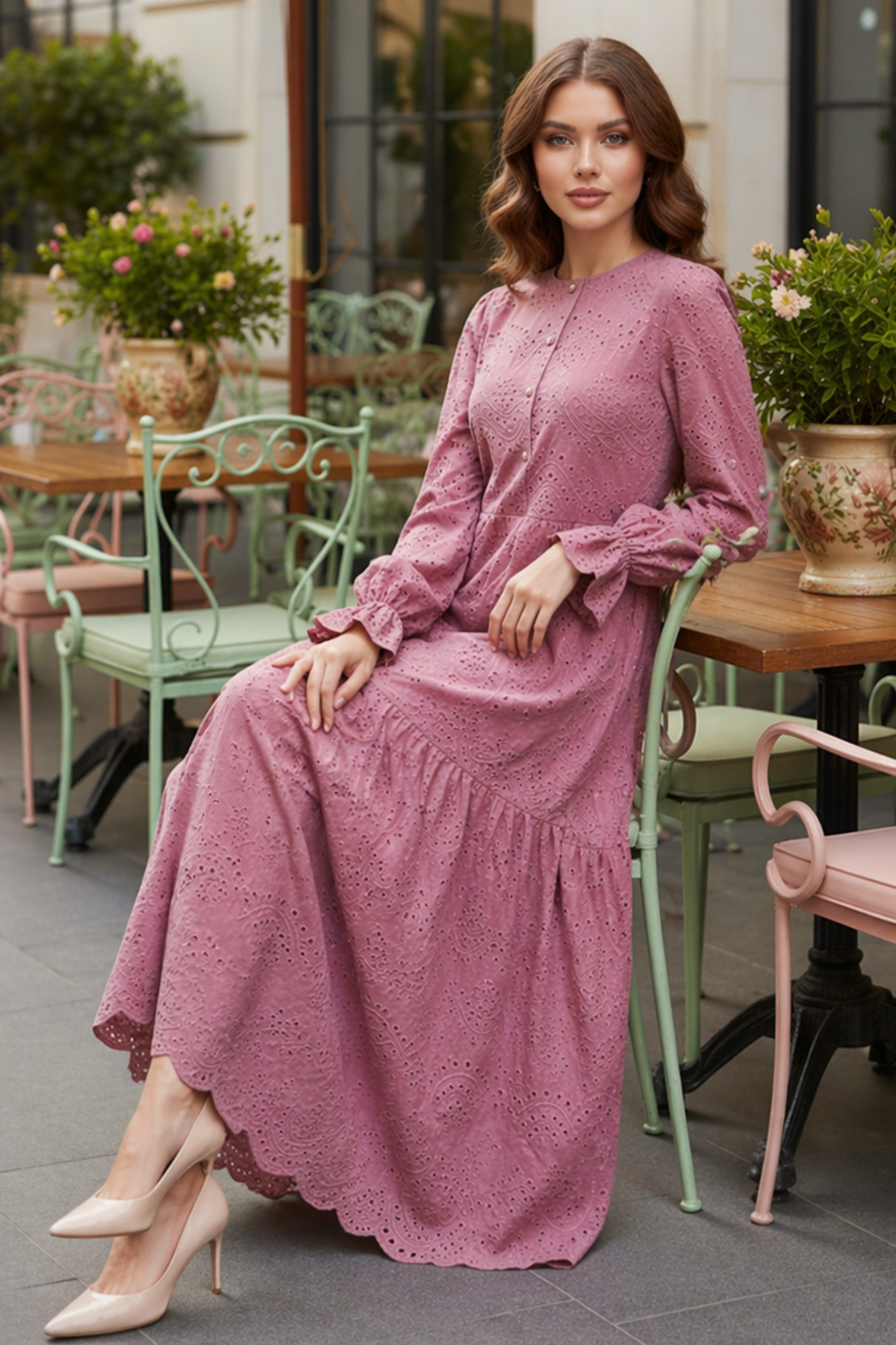Scallop Dress-detail