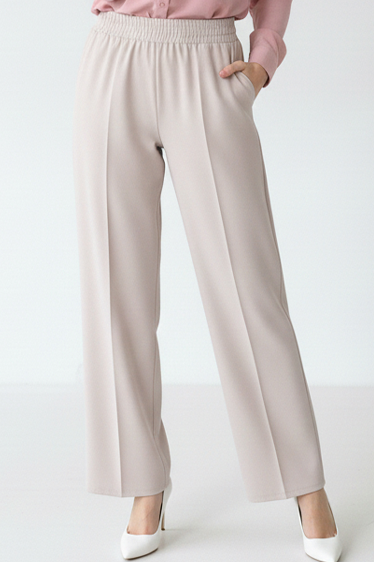 Puffy Scuba Pants-detail