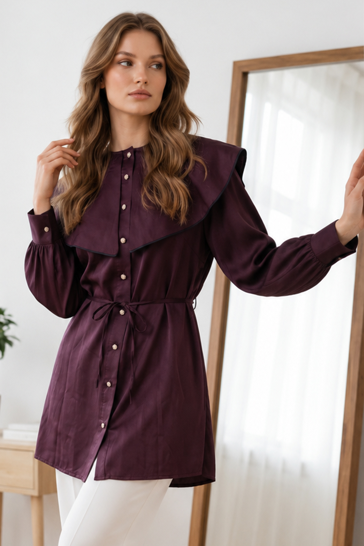 Peter Pan Collar Shirt