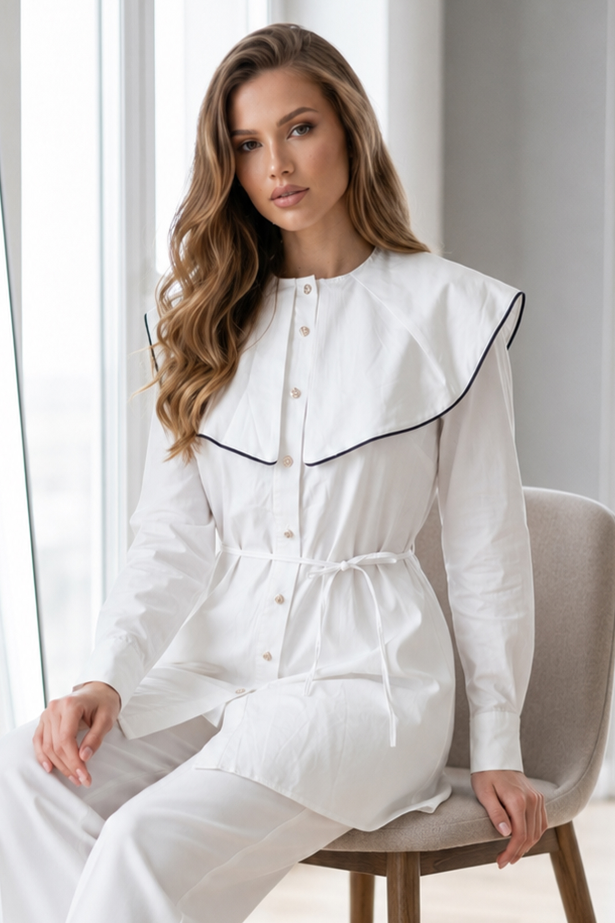 Peter Pan Collar Shirt
