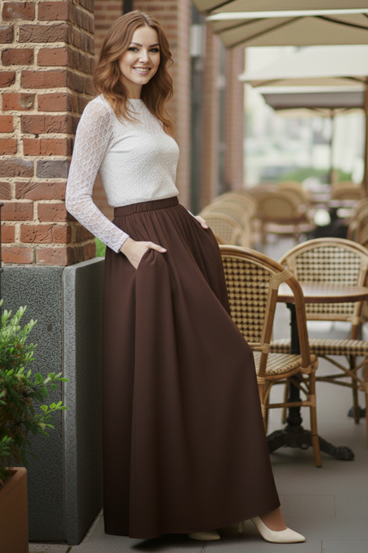 Beli Lastikli Double Etek