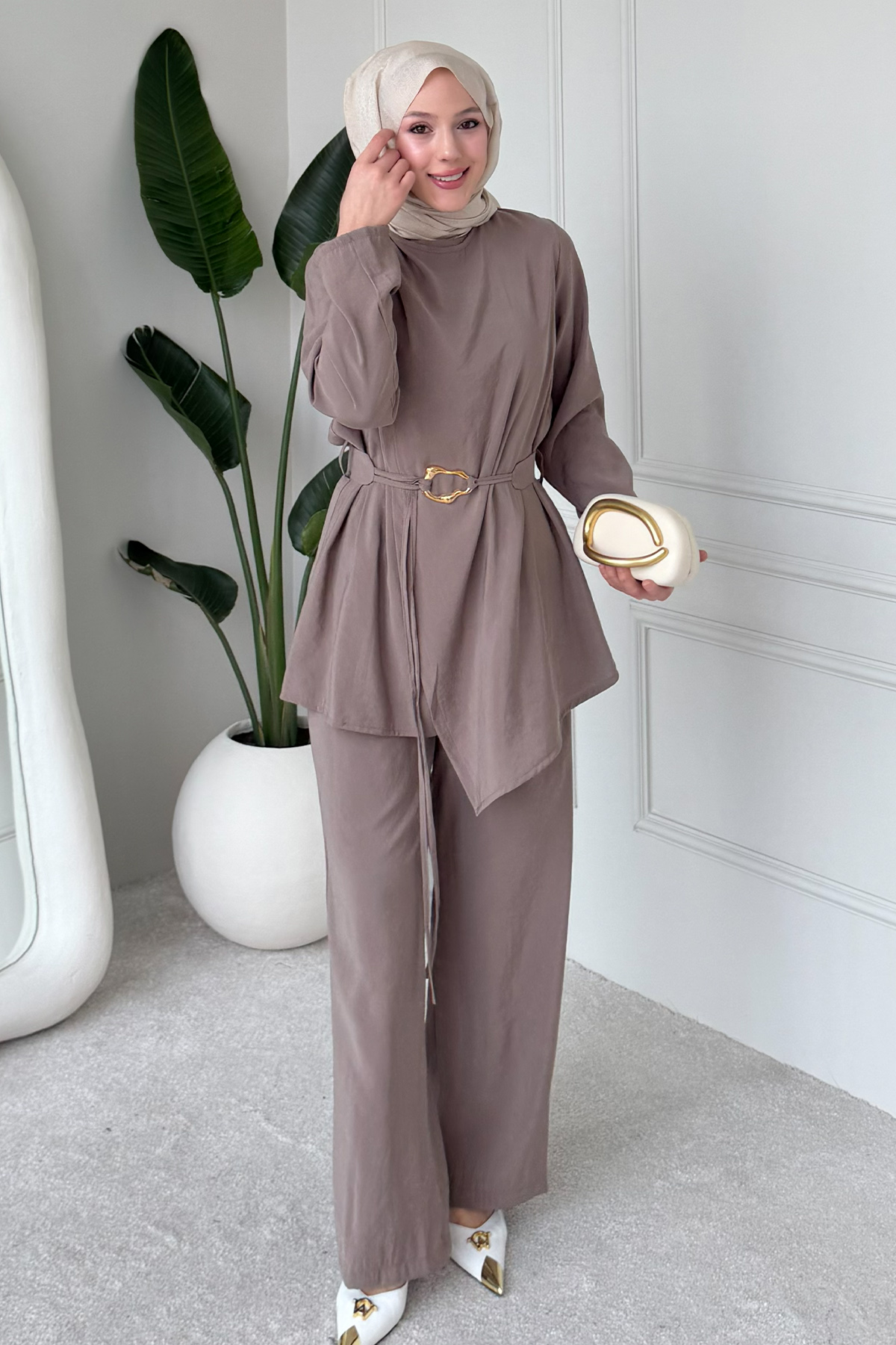 Buckled Two-piece Set