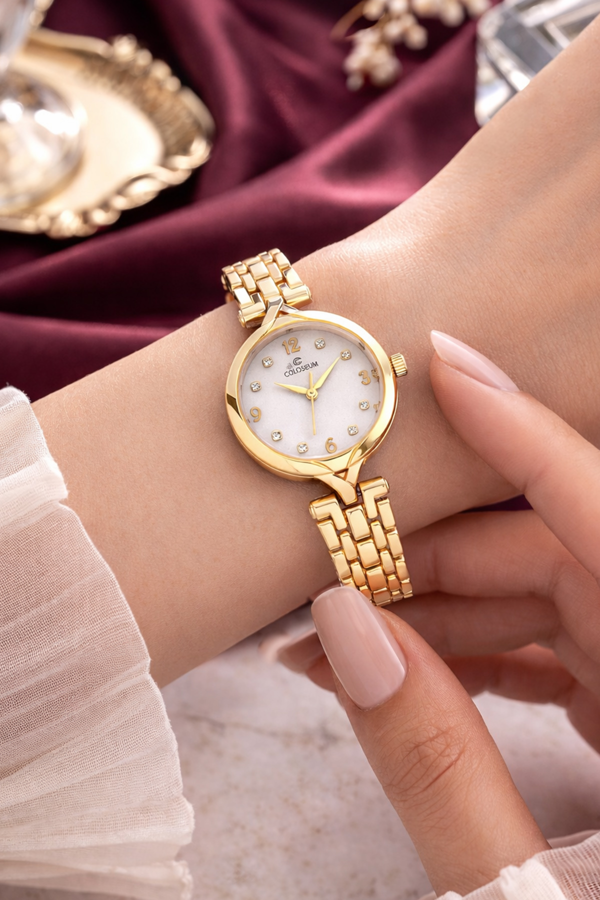 Kadın Altın Kol Saati-detail