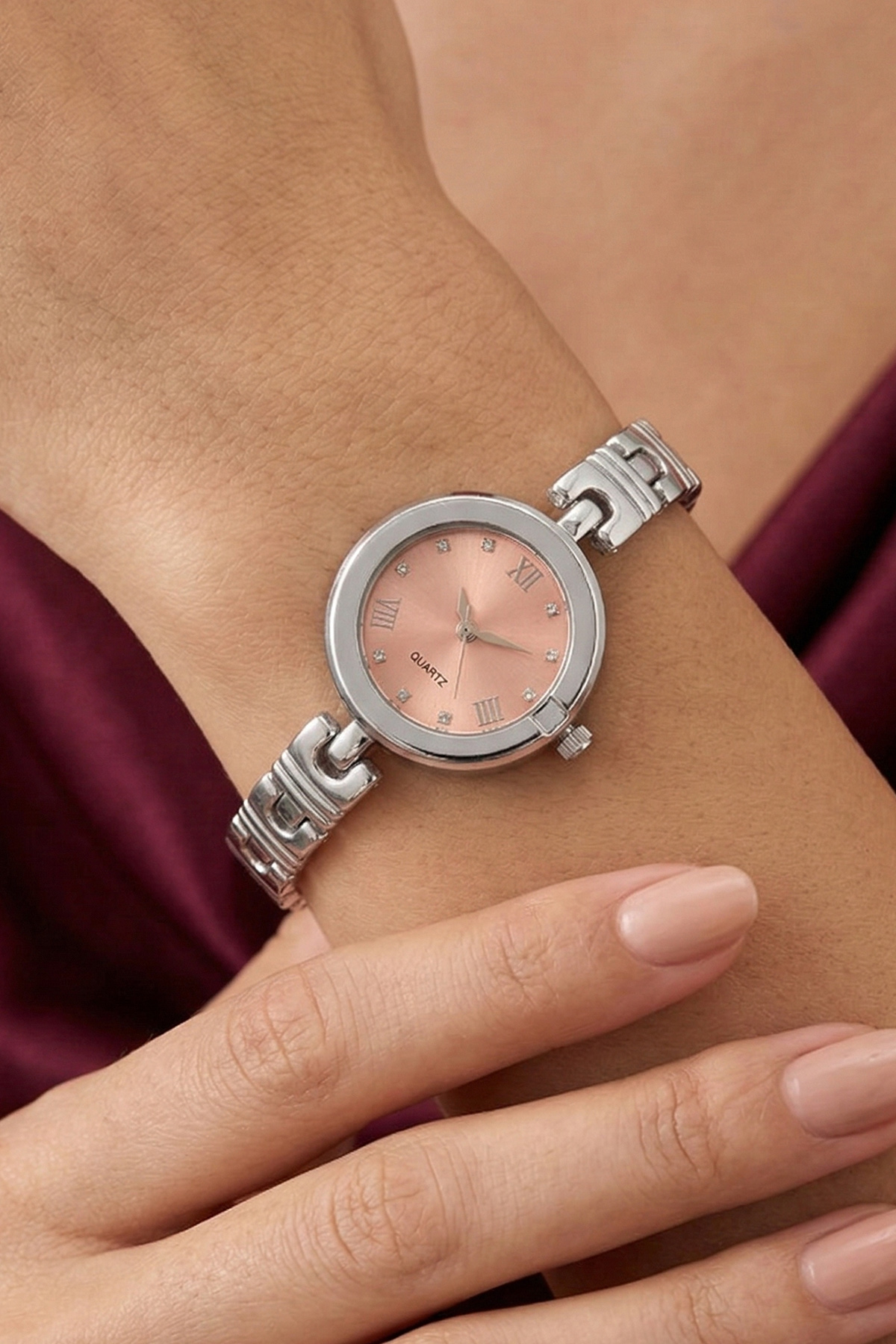 Women's Pink Watch-detail