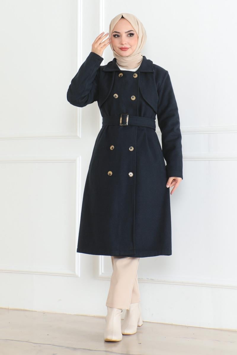 Double-breasted Cashmere Coat